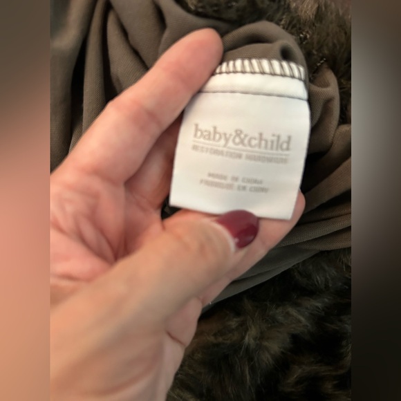 Restoration Hardware Santa Sack embroidered “Charlie” - Picture 2 of 4